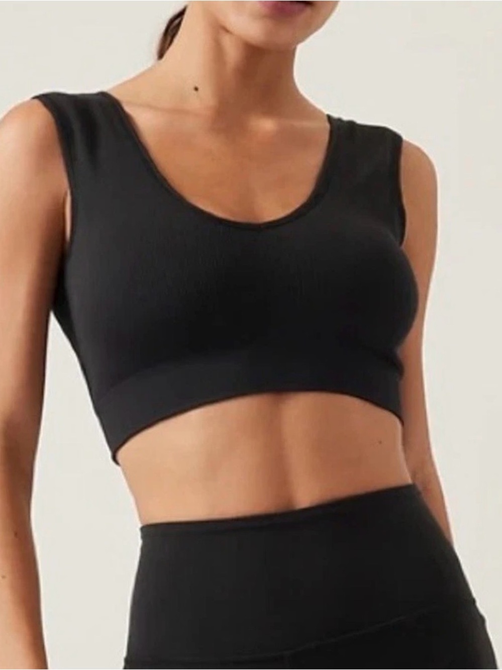 Athleta Aurora Plunge Sports Bra